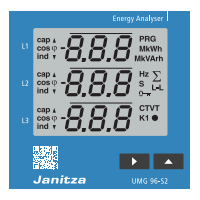 janitza捷尼查能量分析儀UMG96-S2