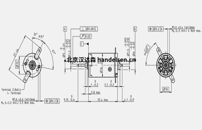 瑞士maxon DC-max 驅(qū)動(dòng)電機(jī)規(guī)格