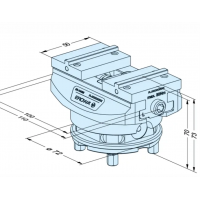 EROWA卡盤(pán) ER-155774型用于容納工件夾持器、托盤(pán)和夾具