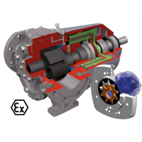Johnson 磁力驅(qū)動內(nèi)嚙合齒輪泵TG-MAG 系列，適用于有毒或危險介質(zhì)